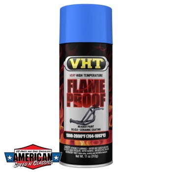 VHT SP110 Krümmerlack Blau Auspufflack Hitzelack Flameproof Blue Flat