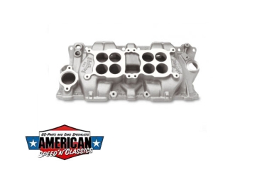 Preview: Ansaugbrücke Edelbrock Chevrolet Small Block 2x4 Dual Quad C26 Serie