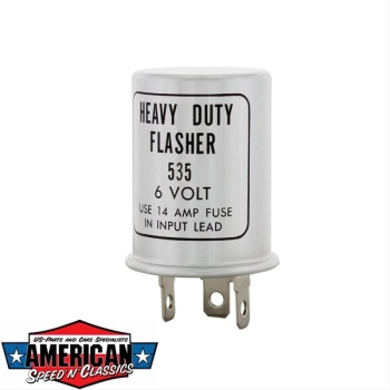 Blinkrelais 6V 3-Fach Anschluss Heavy Duty Turn Signal Flasher