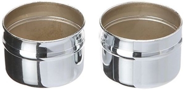 Preview: Fettkappe 55mm Radlager Staubkappe Chrom Dust Caps Mr.Gasket 2486