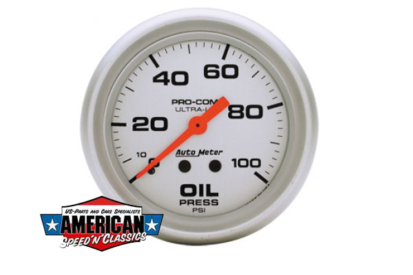 American Speed 'n' Classics - Instrument 67mm Öldruck mechanisch
