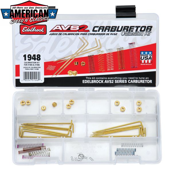 For Edelbrock KIPA Carburetor Calibration Kit CFM Metering Rod - Foto 2