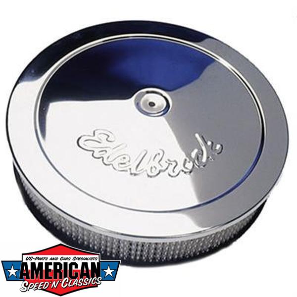 High Flow Luftfilter Chrom, 14x3 Cm - Ersatz Für SU HS2 1¼ Zoll Vergaser, Besserer Luftstrom