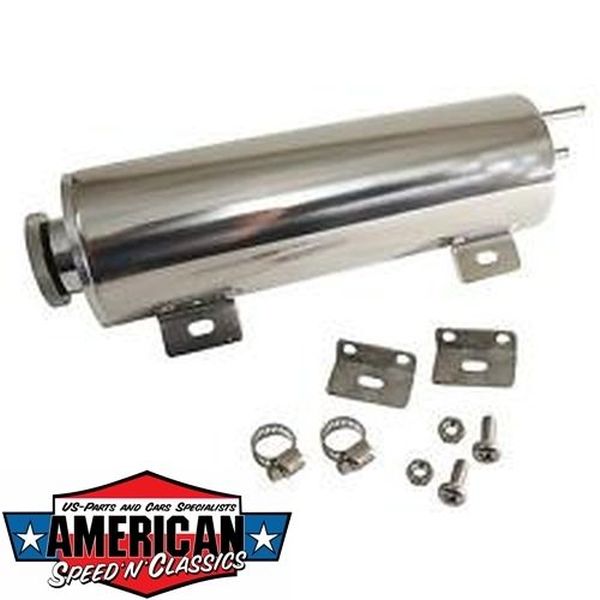 American Speed 'n' Classics - Ausgleichsbehälter Edelstahl 3x10 1.0 Liter  Kühlwassertank radiator overflow