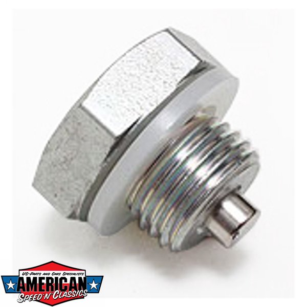 American Speed 'n' Classics - Ölablassschraube 1/2-20 magnetisch 19mm Lang