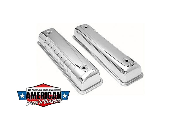 American Speed 'n' Classics Valve Covers Chrome Ford 1954-64 Y-Block 292  312