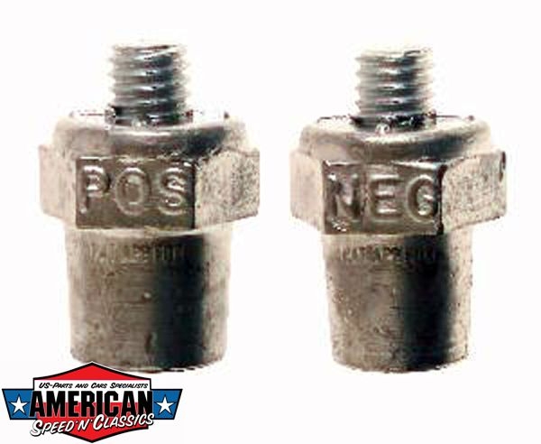 American Speed 'n' Classics - Batteriepol US Car Battery Side Terminal  Bolts Batterie Pol Schrauben