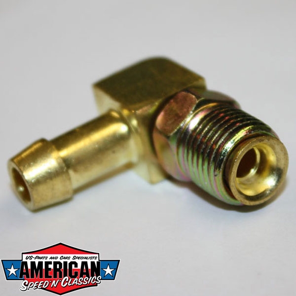 Anschlussnippel 90° 3/8" auf 3/8" Schlauch