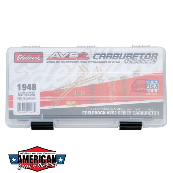 Edelbrock Calibration Kit AVS2 650 Series 1905 & 1906