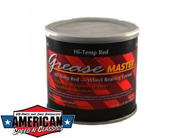 American Speed 'n' Classics - Radlagerfett Rot Hochtemperatur 260°C Hi-Temp  Wheel Bearing Grease