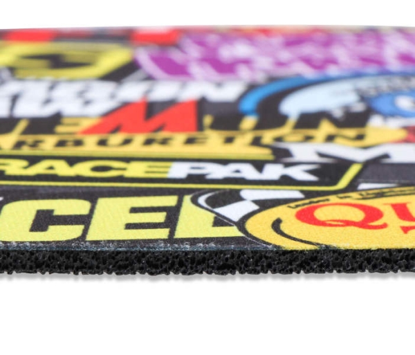 Mauspad Holley Stickerbomb Mousepad MSD Weiand Accel Earls Hays