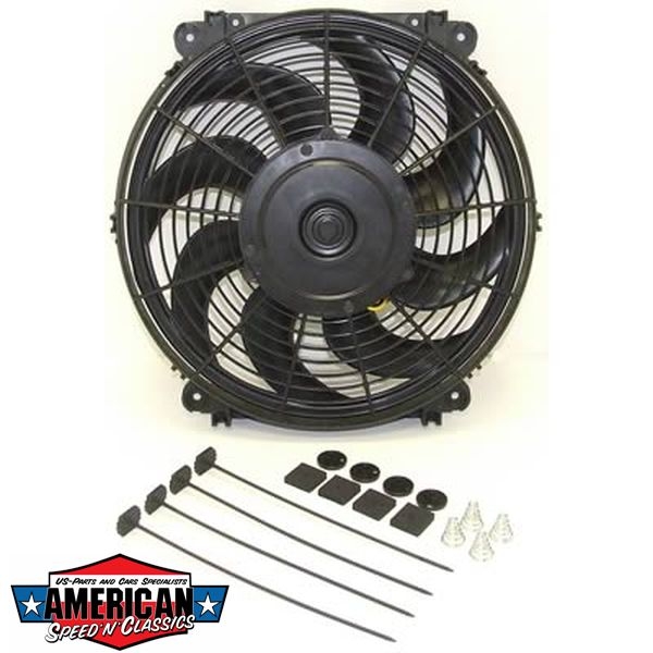 Elektrolüfter 14" 35,6cm 1250CFM Luftdurchsatz Kühlerventilator 3690 Hayden