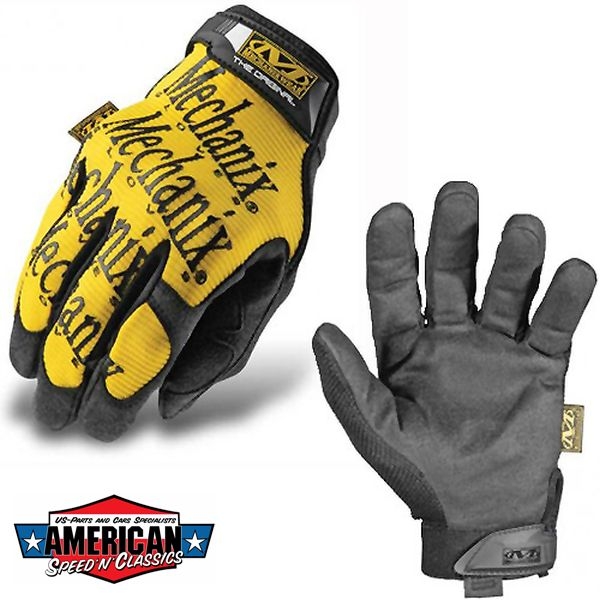 Mechaniker Handschuh Gr. M Gelb Mechanix Wear Arbeitshandschuh Das Original