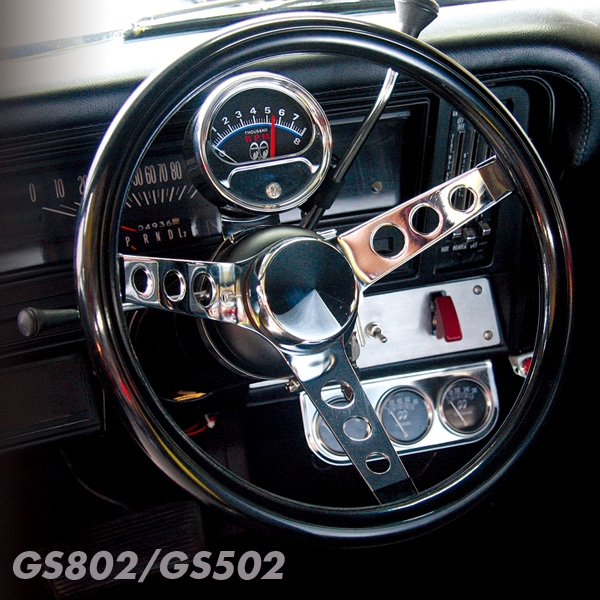 Drehzahlmesser Mooneyes 95mm Instrument Half-sweep Aufbau Tachometer Lenksäule