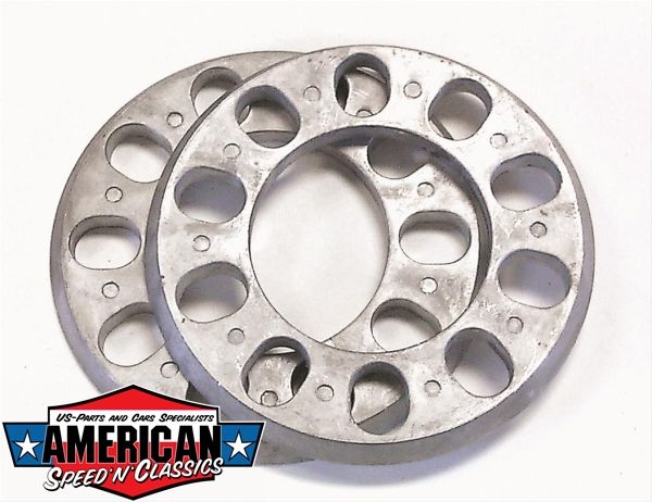 Spurverbreiterung 11mm 5x4,5" 5x4,75" 5x5" Distanzscheibe 22mm Universal US CAR Oldtimer Mopar