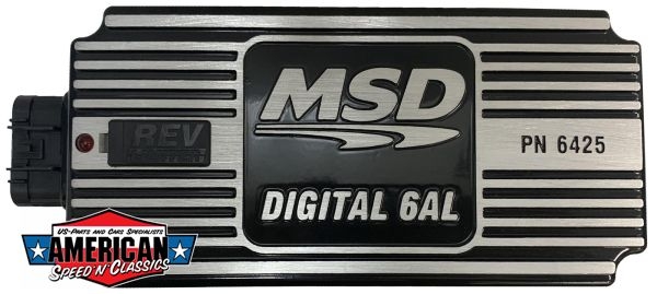 MSD Zündbox 6AL Digital Zündspannungsbooster Schwarz 64253