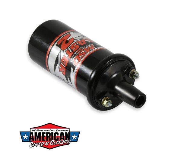 MSD Zündspule Blaster 2 Ignition Coils Öl gefüllt 45000V Schwarz 82023
