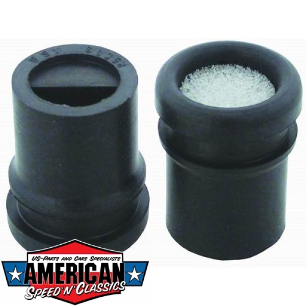 Kurbelwellengehäuseentlüftung Gummibuchse 1,25" auf 1" Anti Splash Breather Cap