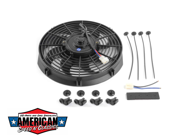 Elektrolüfter 12" 29cm 1450CFM Luftdurchsatz Kühlerventilator R1012 RPC