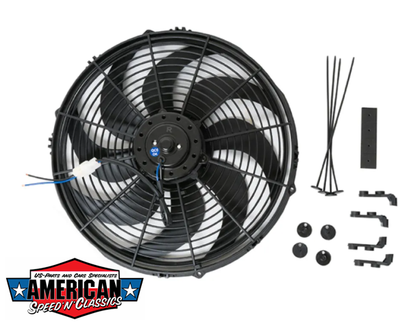 Elektrolüfter 16" 40cm 2800CFM Luftdurchsatz Kühlerventilator R1016 RPC