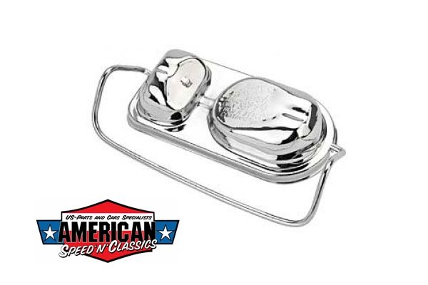 Hauptbremszylinder Abdeckung Chrom Ford 1973-83 Brake Master Cylinder Cover R9217