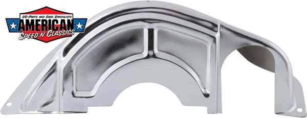 Wandlerabdeckung Chrom GM Powerglide ab 1962 Chevrolet Dust Cover Schutz Getriebe Abdeckung