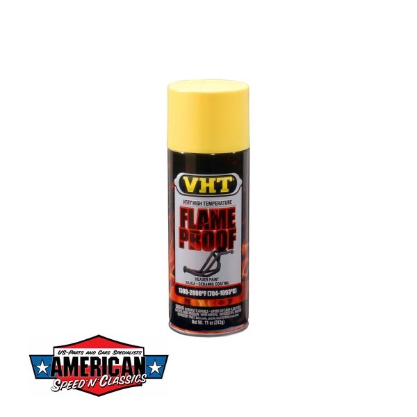 VHT SP108 Flameproof Yellow Flat Header Paint