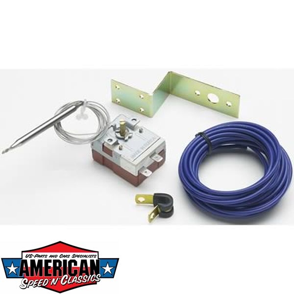 Mechanischer Thermostatsensor KTS011 – 0–60°C Einstellbar, NC/NO, 250VAC/10A, DIN-Schiene – Für Heizungen & Lüfter