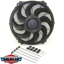 Elektrolüfter 16" 40,6cm 1500CFM Luftdurchsatz Kühlerventilator 3710 Hayden