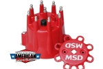 MSD Distributor Cap Chevy Ford Chrysler Pro Billet HEI 8433